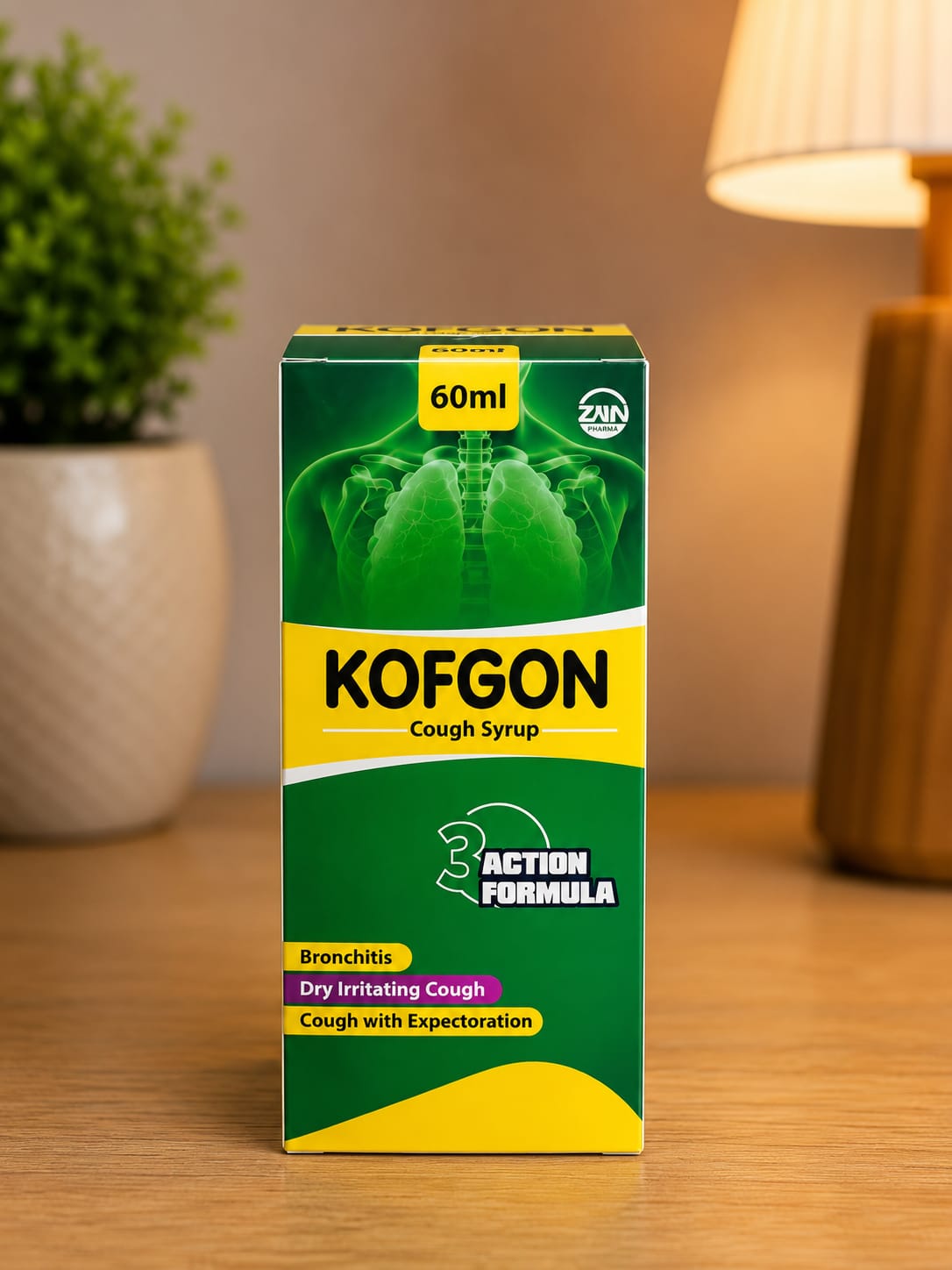 KOFGON GREEN SUSP 60ML